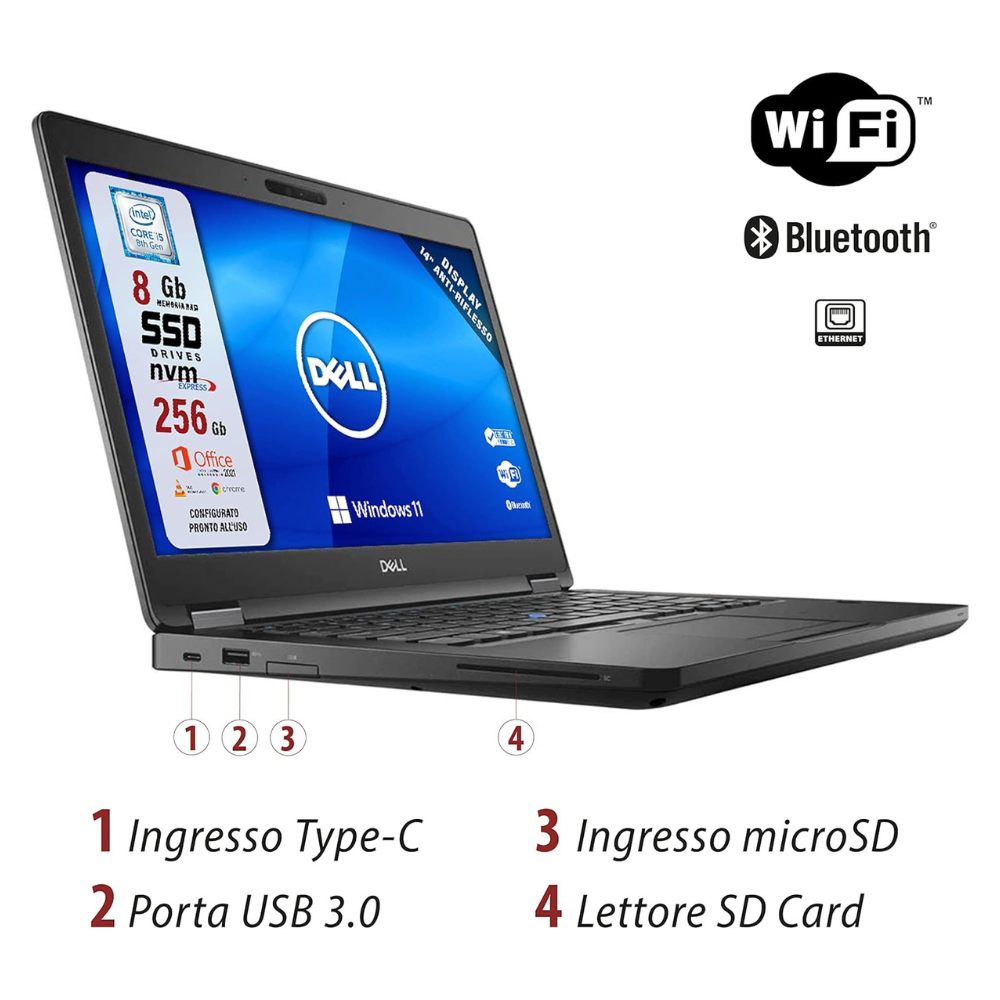 Dell Latitude 5490 Laptop (Renewed)
