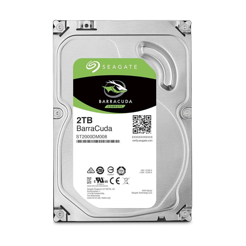 Seagate BarraCuda 2TB Internal Hard Drive HDD