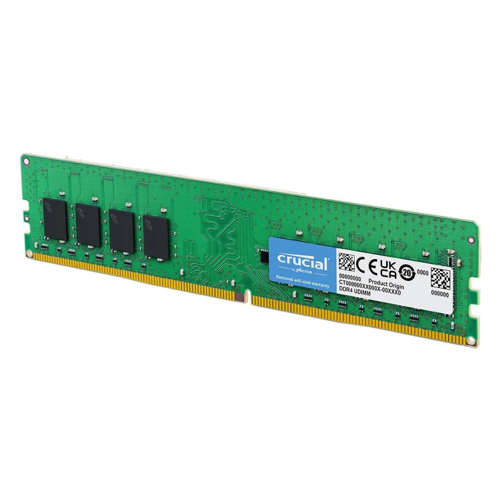 Crucial 8GB DDR4 RAM, 3200MHz (PC4-25600)