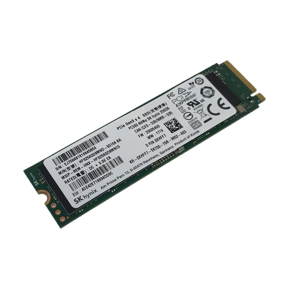 SK Hynix 256GB M. 2 SSD NVMe PCIe Model HFS256GD9MND-5510A BA - OEM